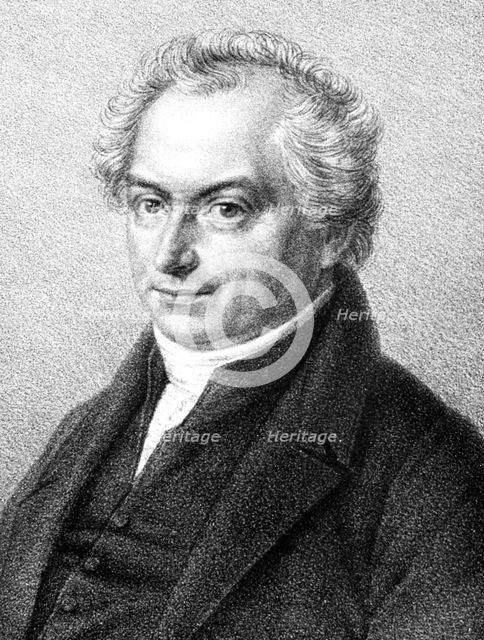 Heinrich Wilhelm Mathias Olbers, German astronomer and physician, 1864. Creator: Unknown.