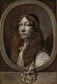 Heinrich von Delwig, Swedish Colonel, 1640-1682. Creator: Abraham Wuchters