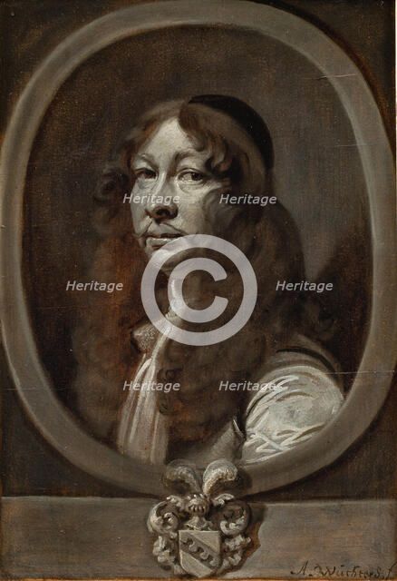 Heinrich von Delwig, Swedish Colonel, 1640-1682. Creator: Abraham Wuchters.