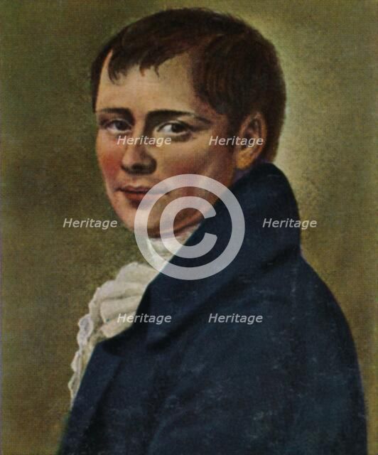 'Heinrich von Kleist 1777-1811. - Gemälde von Graff', 1934. Creator: Unknown.