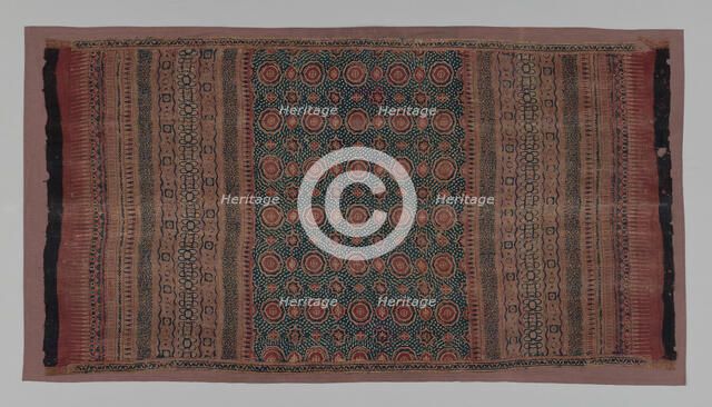 Heirloom Textile, India, 17th/18th century. Creator: Unknown.