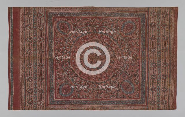 Heirloom Textile, India, 15th/17th century. Creator: Unknown.