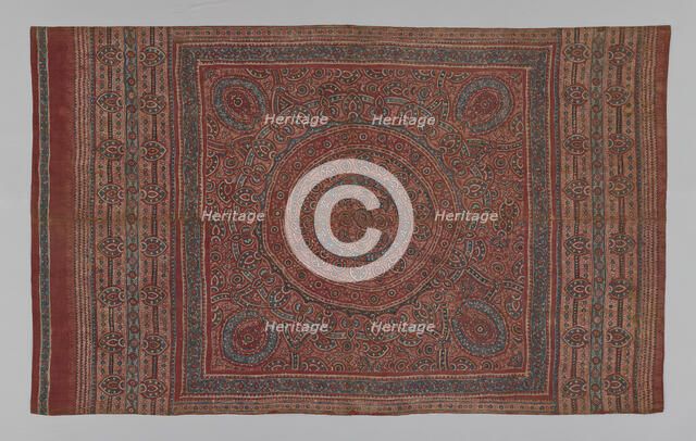 Heirloom Textile, India, 15th/17th century. Creator: Unknown.