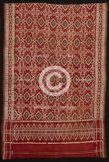 Heirloom Textile (sarasa), India, 18th century. Creator: Unknown.