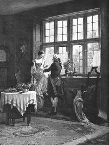 '"Held By A Thread"; after Charles E. Marshall 1891. Creator: Charles E Marshall