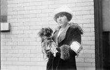 Helen B. Rich & "Chinese Gordon", between c1910 and c1915. Creator: Bain News Service