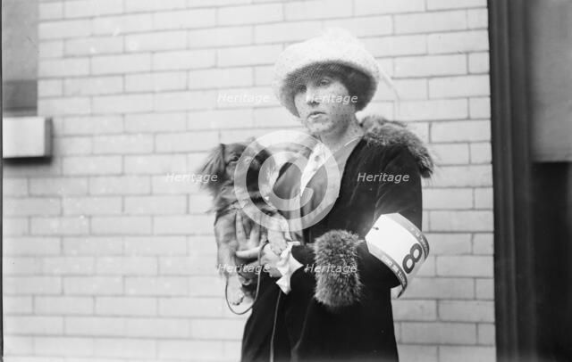 Helen B. Rich & "Chinese Gordon", between c1910 and c1915. Creator: Bain News Service.