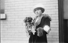 Helen B. Rich & "Chinese Gordon", between c1910 and c1915. Creator: Bain News Service