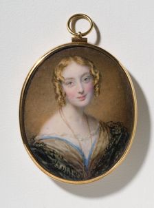 Helen Fraser, born Coloquhoun Campbell, early-mid 19th century. Creator: Christina Robertson