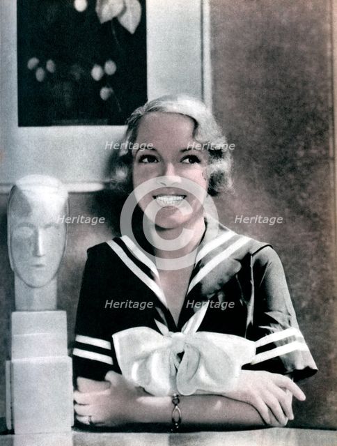 Helen Hayes, American actress, 1934-1935. Artist: Unknown