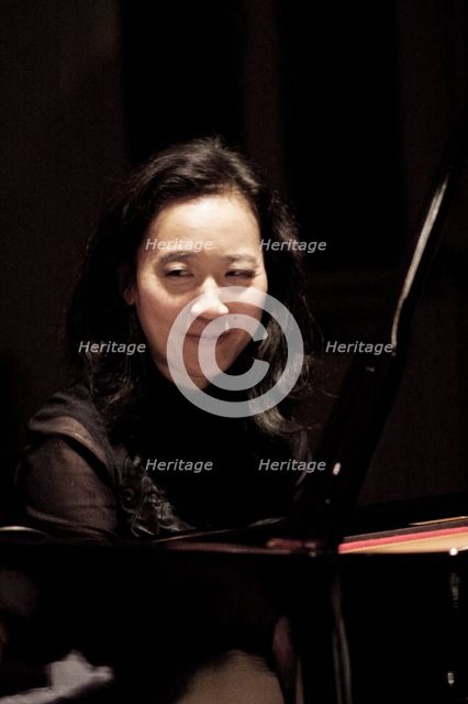 Helen Sung, Watermill Jazz Club, Dorking, Surrey, Nov 2015. Artist: Brian O'Connor.