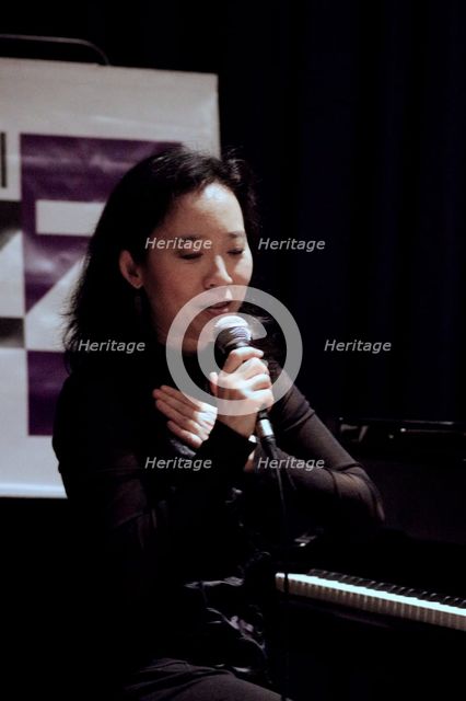 Helen Sung, Watermill Jazz Club, Dorking, Surrey, Nov 2015. Artist: Brian O'Connor.