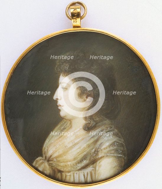 Helena Franzén, c1810s. Creator: Unknown.