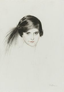 Helena Rubinstein, c. 1908. Artist: Helleu, Paul César (1859-1927)
