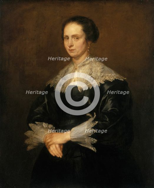 Helena Tromper Du Bois, c. 1631. Creator: Anthony van Dyck.