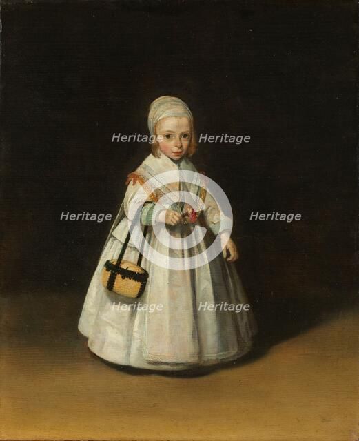 Helena van der Schalcke, c.1648. Creator: Gerard Terborch II.