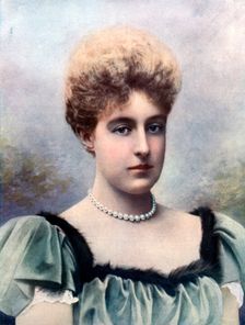 Helene d'Orleans, the Duchess of Aosta, late 19th-early 20th century