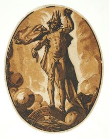 Helios, c1594. Creator: Goltzius, Hendrick (1558-1617)
