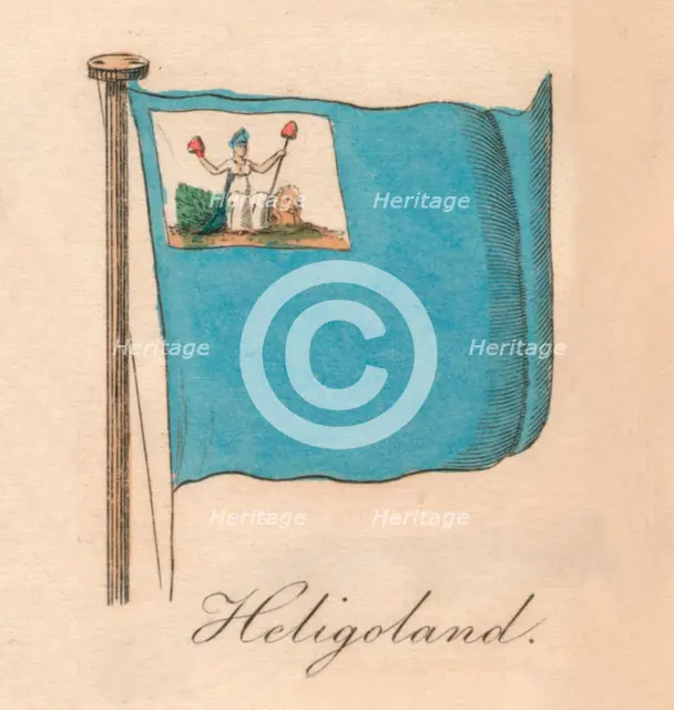 'Heligoland', 1838. Artist: Unknown.
