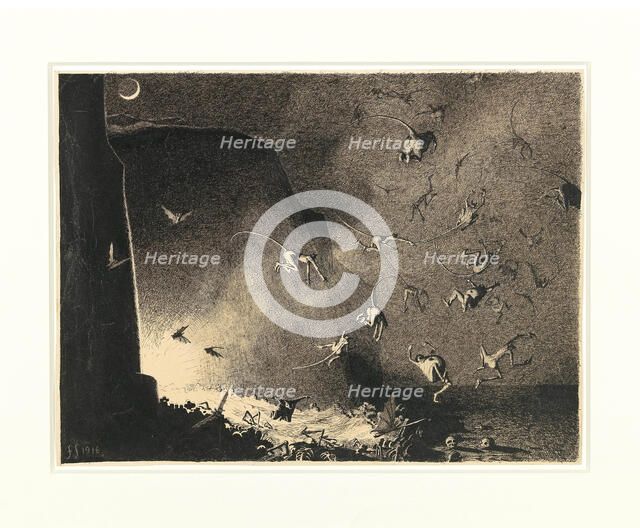 Hell Gate, 1916. Creator: Sedlacek, Franz (1891-1945).