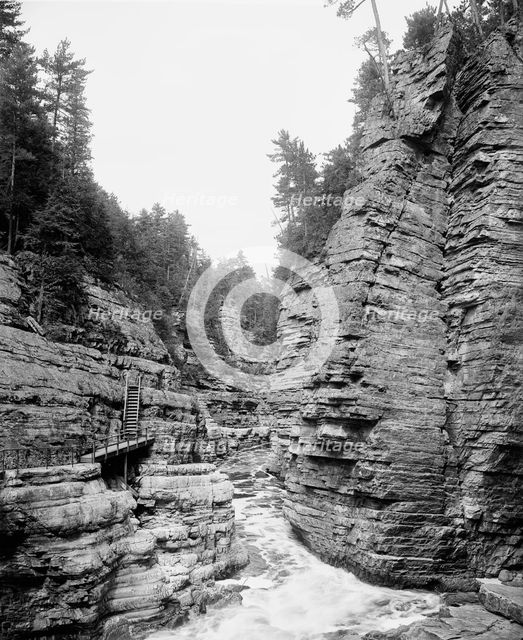 Hell Gate and Jacob's Ladder, Ausable Chasm, between 1900 and 1910. Creator: Unknown.