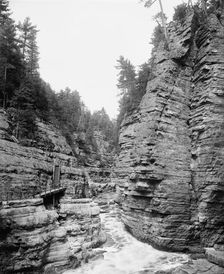 Hell Gate and Jacob's Ladder, Ausable Chasm, between 1900 and 1910. Creator: Unknown