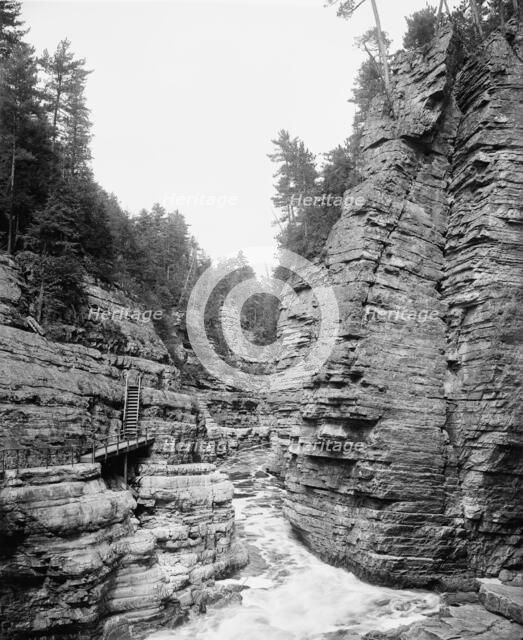 Hell Gate and Jacob's Ladder, Ausable Chasm, between 1900 and 1910. Creator: Unknown.