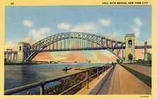 Hell Gate Bridge, New York City, New York, USA, 1933