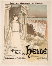 Hellé - Opéra en 4 actes, 1896. Creator: Théophile Alexandre Steinlen (Swiss, 1859-1923)
