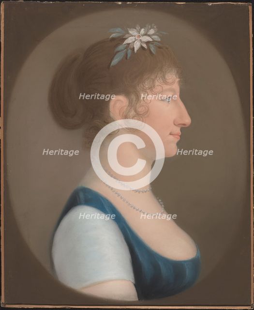 Hellene von Sleben, c. 1800. Creator: Unknown.