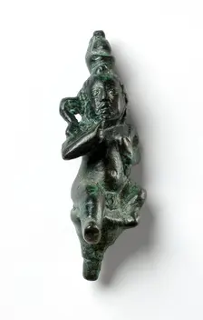 Hellenizing Figure of Horus the Child, Greco-Roman Period (300 BCE-200 CE) or later. Creator: Unknown