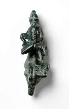 Hellenizing Figure of Horus the Child, Greco-Roman Period (300 BCE-200 CE) or later. Creator: Unknown