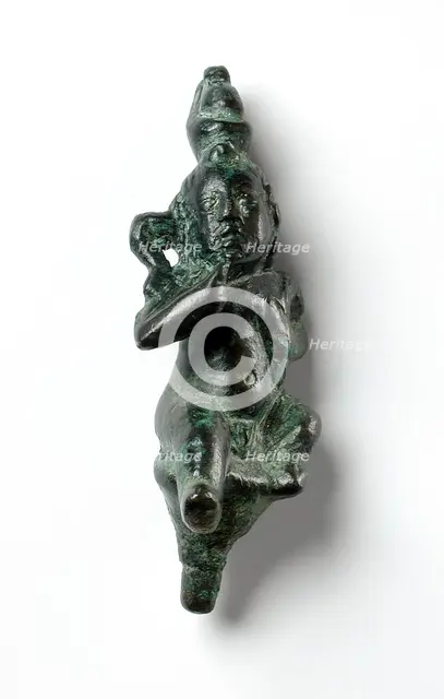 Hellenizing Figure of Horus the Child, Greco-Roman Period (300 BCE-200 CE) or later. Creator: Unknown.