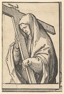 Helleoportic Sibyl, from the series of Sibyls, ca. 1530. Creator: Lucas van Leyden