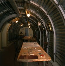 Hellfire Corner tunnels, Dover Castle, Kent, 1995. Artist: J Bailey