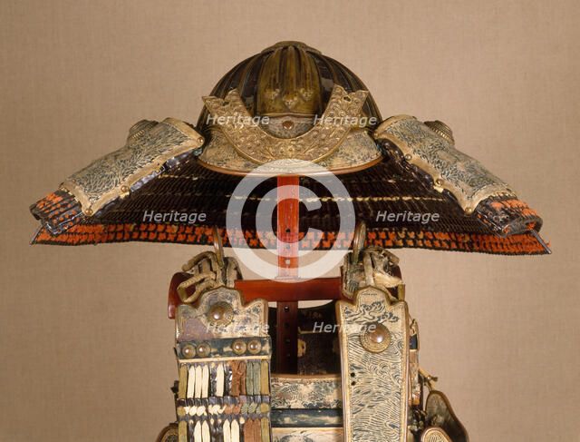 Helmet of Ashikaga Takauji (1305-1358), Japanese, mid-14th century. Creator: Unknown.