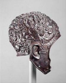 Helmet all'Antica, Italian, Milan, ca. 1532-35. Creator: Filippo Negroli