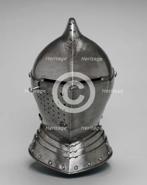 Helmet, c. 1560 - 1580. Creator: Unknown.