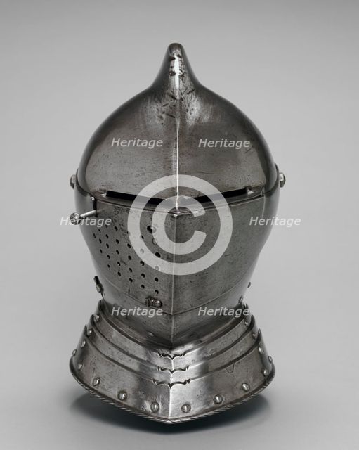 Helmet, c. 1560 - 1580. Creator: Unknown.