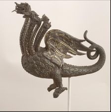Helmet Crest for the Burgonet of Sforza Pallavicino (1519-1585), Italian, Milan, ca. 1560. Creator: Unknown