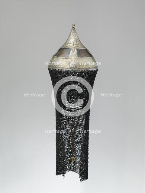 Helmet, Crimean or South Russian, dated A.H. 1223/A.D. 1808-9. Creator: Unknown.