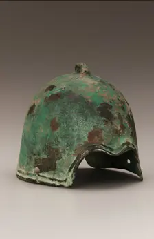 Helmet, Han dynasty, 206 BCE-220 CE. Creator: Unknown