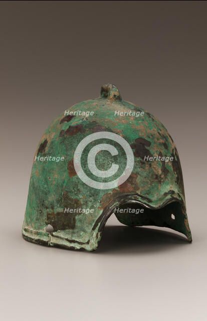 Helmet, Han dynasty, 206 BCE-220 CE. Creator: Unknown.