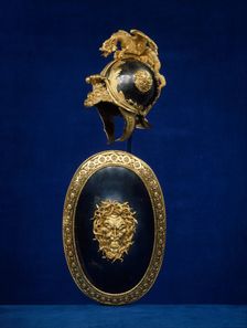 Helmet in the Classical Style, French, Paris, probably ca. 1760-70. Creator: Unknown