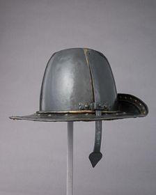 Helmet in the Shape of a Cavalier's Hat, probably British, ca. 1630-50. Creator: Unknown