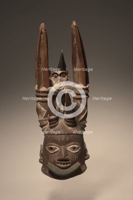Helmet , late 1800s - early 1900s. Creator: Unknown.