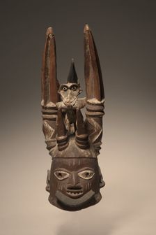 Helmet , late 1800s - early 1900s. Creator: Unknown