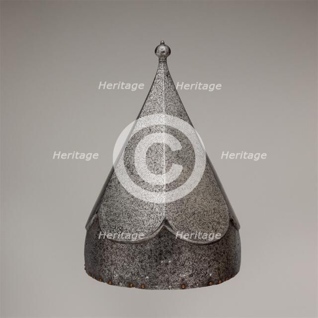 Helmet, Turkish, ca. 1580. Creator: Unknown.