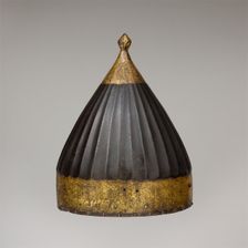 Helmet, Turkish, dated A.H. 977/A.D. 1588-89. Creator: Unknown