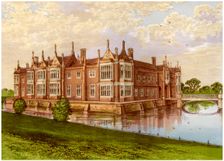 Helmingham Hall, Suffolk, home of Baron Tollemache, c1880